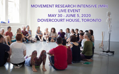 2020 Toronto Movement Research Intensive